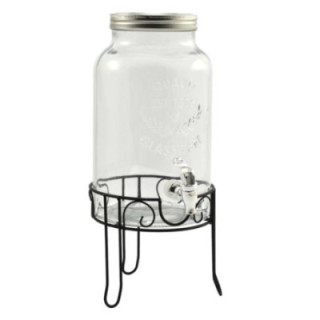 Słój z kranikiem 6L na stojaku KO-9652